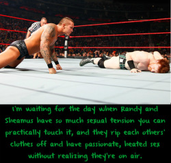 wwewrestlingsexconfessions:  I’m waiting for the day when Randy