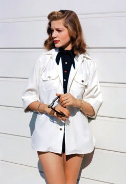 vanityfair:  Of Style and Stardom Lauren Bacall, photographed