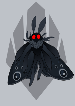 donutdrawsthings: The Moth Man