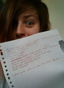 Hi, iâ€™m babyface Tasty (because FUCK MAKEUP) and i like being an old turd, so i write shit down on paper in terms of request and i dont use the pc&hellip; Ever, and this is why things go missing and pls someone help idfk why i have to be difficult XDI