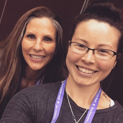 <p>#yogafest2018 People coming together in conscious community. Here I am with the wholly gorgeous and amazing @raytbo 💚✨  (at The McKimmon Center for Extension and Continuing Education at NC State)</p>