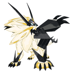 shelgon:Official artwork of Solgaleo and Lunala’s mysterious