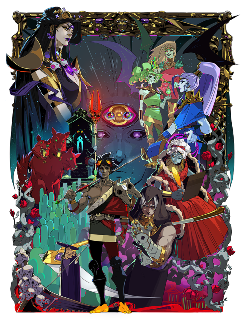majoramasks:this new hades poster is so beautiful (from supergiant