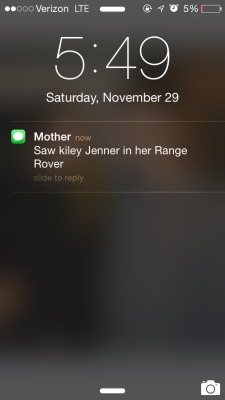 heartless:  my moms in California and