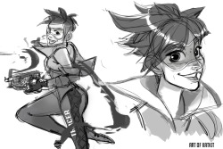 kit-kat-stories:  Night doodle Tracer 