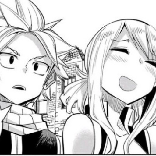 naluslayers:Lucy/Levy: Ugh ,  did  you forget your manners ?Natsu/Gajeel: