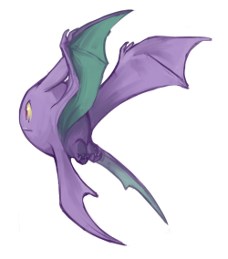 mewitti:  A lovely viewer requested a Crobat in stream! <3