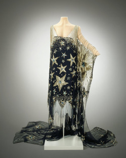 fripperiesandfobs:  “Starry Night” costume, 1926From the