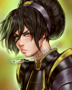 theartmage:  Toph Beifong from Legend of Korra!In my style yay!