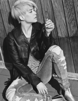 kpophqpictures:  [MAGAZINE] F(x) Amber – Elle Korea Magazine