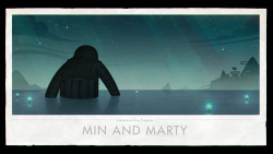 Min and Marty (Islands Pt. 6) - title carddesigned and painted