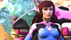 unidentifiedsfm:  D.va!  Made a quickie D.va (and a few posters)