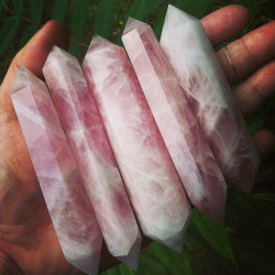 exrthvibes:  Someone stop me from getting more rose quartz,  HOLD