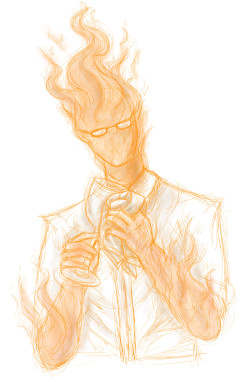 sometimes-i-drawthings:  Is it hot in here or is it just him?