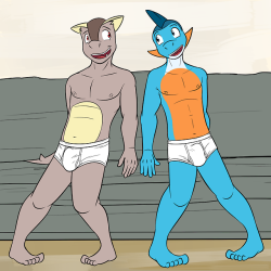 Here’s a pick of them in their undies