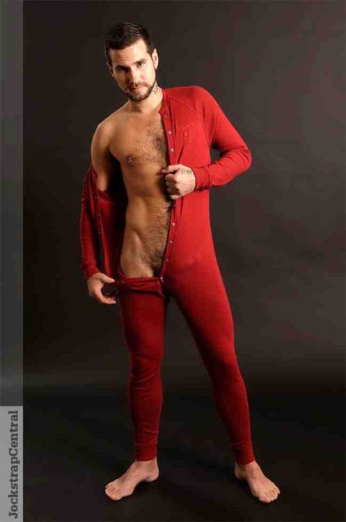 I So Want One Of These NastyPig Union Suits Like This One Modeled By Adam Stray… and maybe him too.