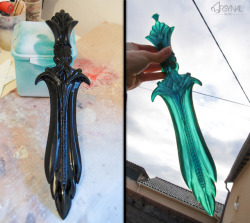 arsynal:  Glass Dagger - Skyrim wip From the master to the final