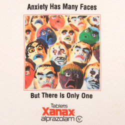 ghosts:   Authentic Vintage 1990’s TERRIFYING XANAX Promotional