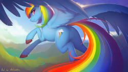 mlpfim-fanart:Beyond the Sky_(Commision) by antiander-art =3