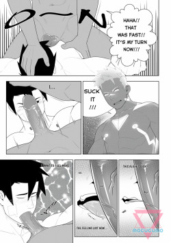 mocucumo:  ALIEN FORTUNE (part 3/5) This is my first BL manga,