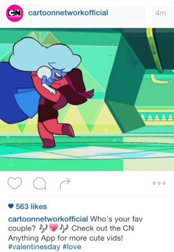 commanderalexandra:  Cartoon Network acknowledging Ruby and Sapphire