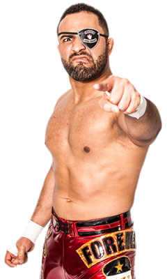 thetoprope-blog:  Rocky Romero of the tag team, Forever Hooligans