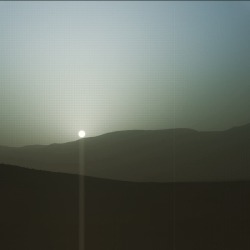 spaceexp:   This new view of sunset on Mars is stellar via reddit