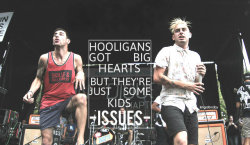 kingaforday:  Hooligans // Issues (not my photo, just my edit)