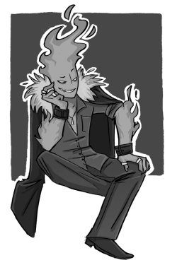 sinisor:  withtheworms:Hey so uh… Underfell Grillby is really