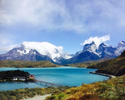 the ever stunning Patagonia. Lago PehoÃ©. Torres del Paine. Chile, 2016.