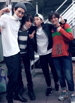 Everyone who kindly came to watch today, thank you very much!Today, from NARUTO company, Sato Ryuuji and Ueda Shin-chan came to watch!Iâ€™m so happy to see them again (T ^ T)  We also promised to meet for dinner.