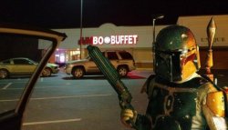 dorkly:  Boba Fett Likes the Sound of This Restaurant He’ll