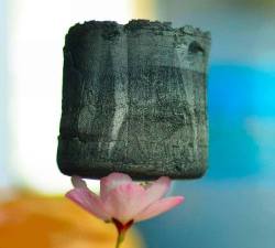 the-science-llama:  Graphene Aerogel— Lightest Solid Material