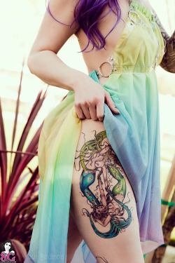 buns-and-guns:  Cant wait to have purple hair and a mermaid tattoo