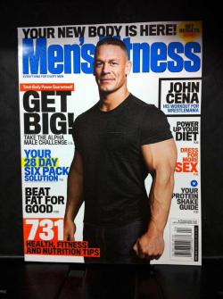 cassandranicolem:  John Cena on the new issue of Men’s Health/Fitness