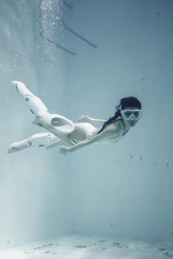 circuitfry:  functional jet-propulsion swimming robot legs aqua-cyborg