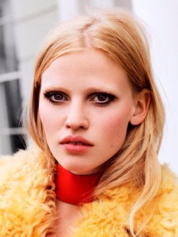 giottto:   lara stone by angelo pennetta for vogue netherlands,