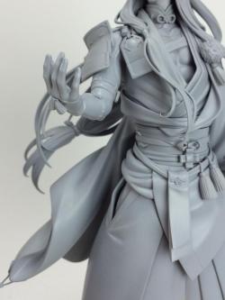 plastichusbando:  小狐丸フィギュア絶賛製作中です(*^^*)本日はニトロさんにて監修をしていただきました〜画像チラ見せOKを頂けたのでチラっと……(*^◯^*)全貌はもう少々お待ちくださいませ！