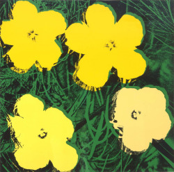 ilovetocollectart:  Andy Warhol - Flowers 72, 1970, screenprint