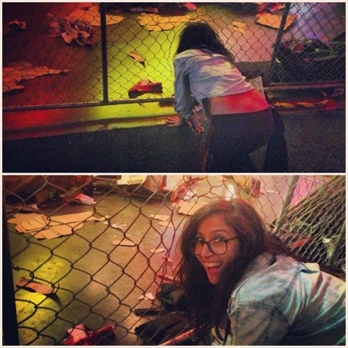 Are the zombies gone? Can I sneak in now? #deadrising3 #seriouslywheredthezombiesgo  (at E3)