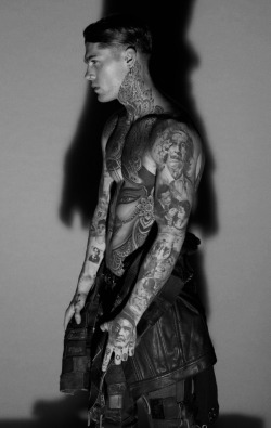 nothingpersonaluk:  Stephen James in Diesel for GQ Style Germany