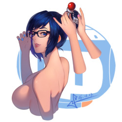 overwatch-arts:  MEI 簪squidsmith