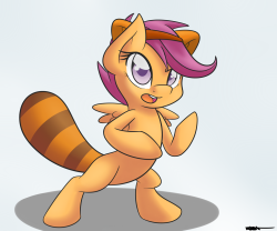 ask-star-singer:  elrincondelpony:  Tanookiloo by WiggaBuySomeApples