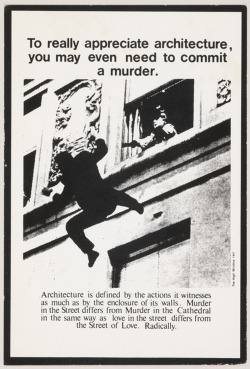 sexhaver:  Bernard Tschumi, Advertisements for Architecture (1976-1977)