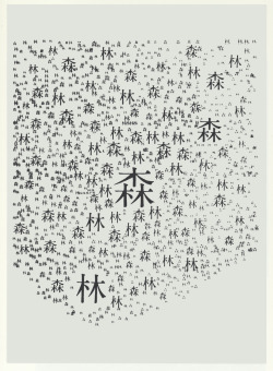 nihongogogo:  Ryuchi Yamashiro, Forest, 1954 (MoMA)You can see