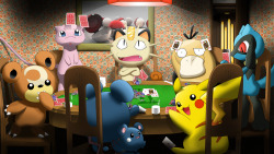 krygan27:  When Pokemon playing Poker 