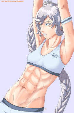 Workout WeissIf you like my art considering signing up for my