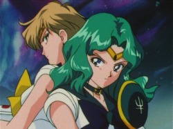 dangerousperfectionparadise:  Sailor Uranus & Sailor Neptune