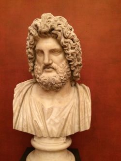 hismarmorealcalm:  Head of Zeus  2nd century A.D.  marble  Galleria