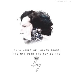 eruditeelves:  In a world of locked rooms, the man with the key